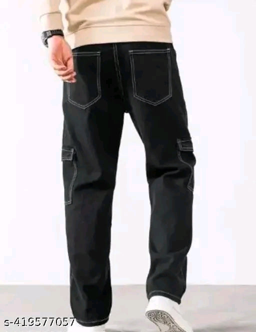 Men Cargo Jeans