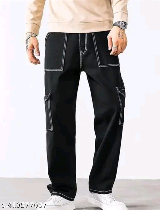 Men Cargo Jeans